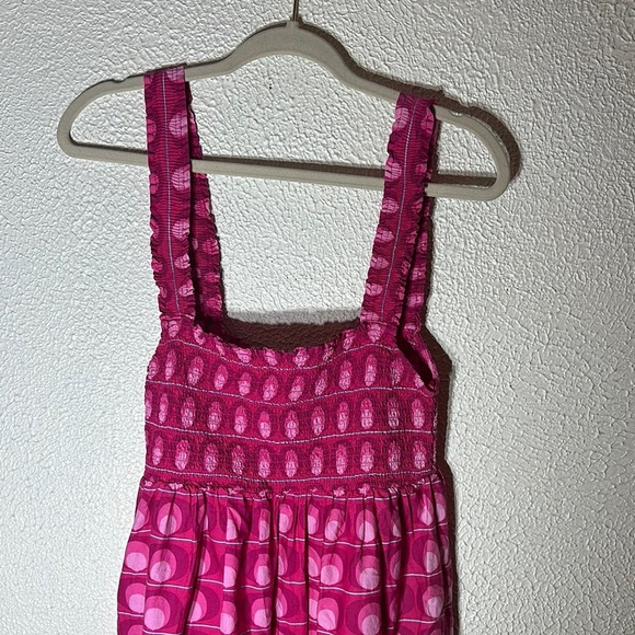 Zara Fuchsia and White Checkered Dress - Picture 4 of 14